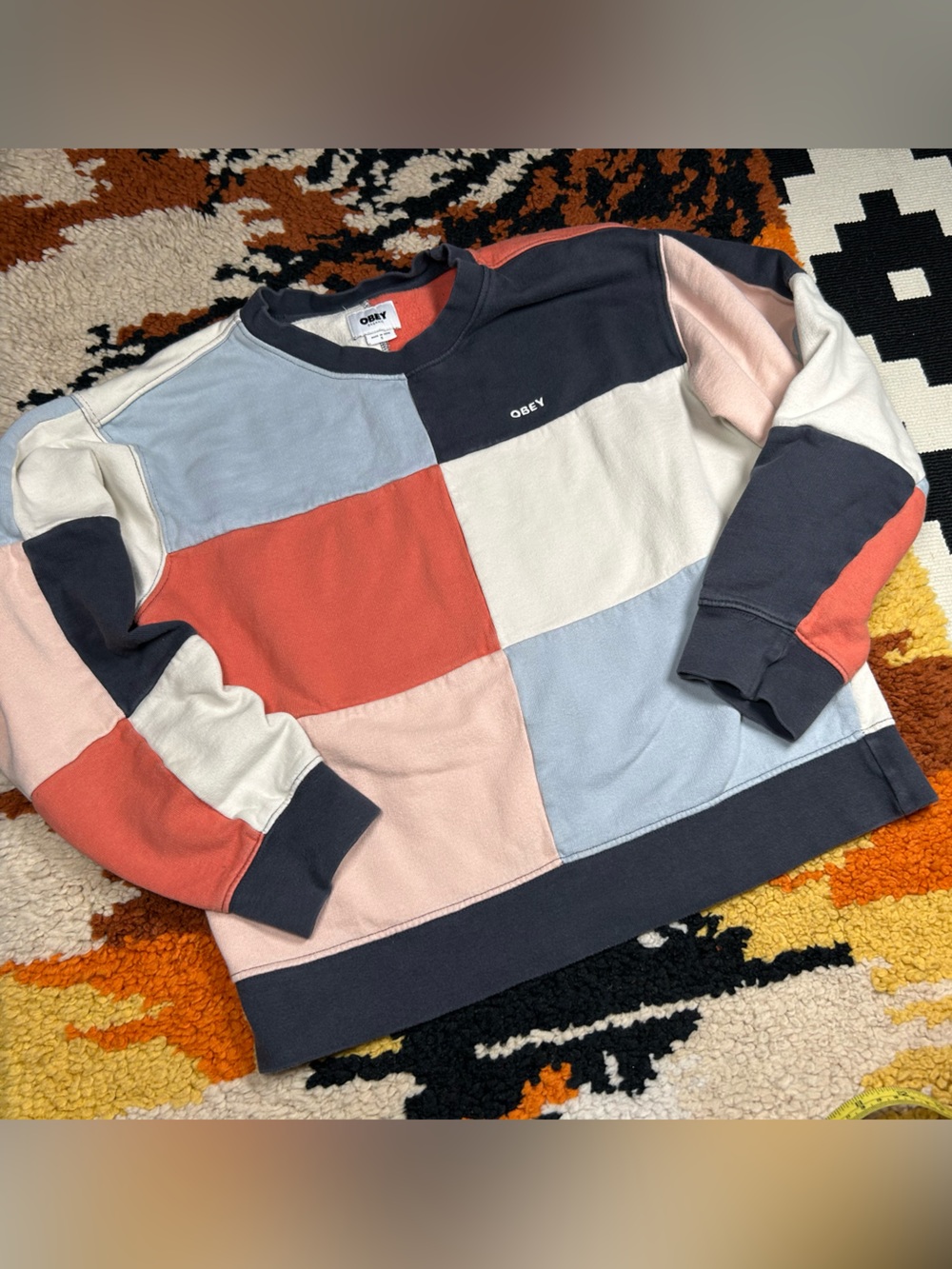 Cozy Cool, OBEY ORGANIC sweatshirt!!